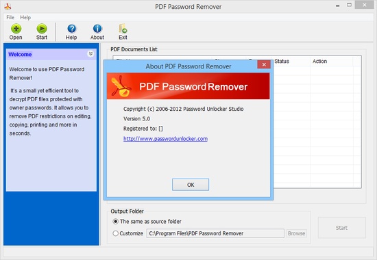 PDF Password Remover Ключ
